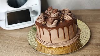 LAYER CAKE KINDER BUENO AU THERMOMIX [upl. by Mcmillan]