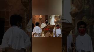 Lamenting Voice Interrupts Mass in Mexico creepy [upl. by Annahvas622]