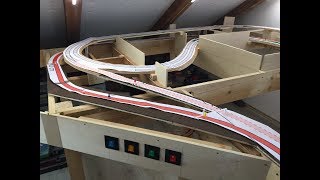 Modelleisenbahn Spur TT1120  update der ElektrikRingleitung und Baufortschritt [upl. by Silverstein532]