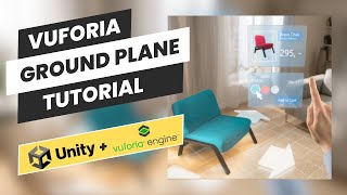 Vuforia unity tutorial  Ground plane target 2024 [upl. by Jews]