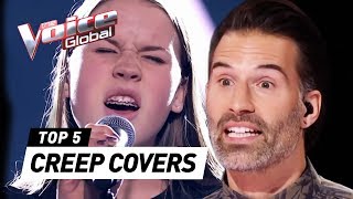 BEST CREEP covers Radiohead in The Voice Kids [upl. by Sedaiuqlem351]