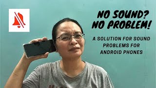 Quick fix on sound problems in android phones subtitle available instructions on description below [upl. by Osbourne]