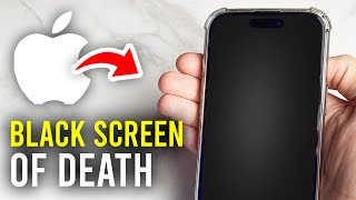 How To Fix iPhone Black Screen Of Death  Full Guide [upl. by Tnarg684]