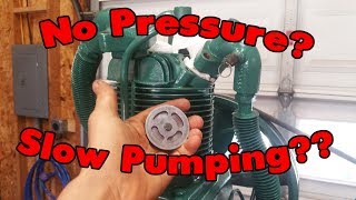 How To Repair Air Compressor Valves [upl. by Nosyerg]