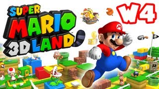 Super Mario 3D Land  World 4 Nintendo 3DS Gameplay Walkthrough [upl. by Cherise]