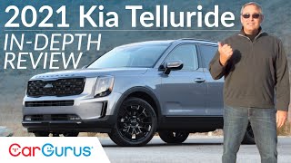 2021 Kia Telluride Review Kias Golden Goose  CarGurus [upl. by Obmar757]