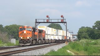 BNSFs Chillicothe Subdivision A Railroad Superhighway HD [upl. by Reivaj]