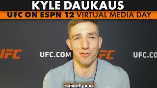 Kyle Daukaus  UFC on ESPN 12 Virtual Media Day [upl. by Ramiah]