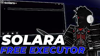 Roblox Executor  Solara Byfron Bypass Keyless  HOW to Exploit On Roblox PC [upl. by Joaquin]