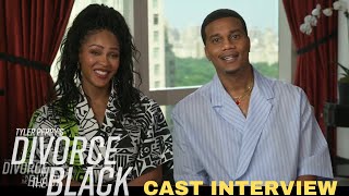 Divorce in the Black Cast Interview Meagan Good and Cory Hardrict [upl. by Stinson]