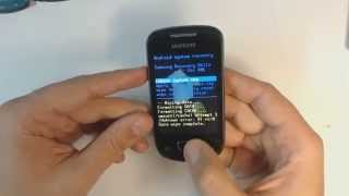 Samsung Galaxy Mini S5570 hard reset [upl. by Ramraj992]