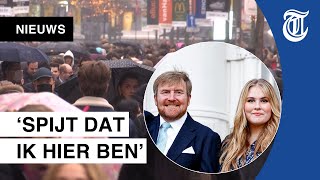 Antwerpen vol met Nederlanders ‘Tja koningshuis geeft ook feest [upl. by Edmon]