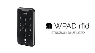 WPAD RFID  Tutorial di utilizzo [upl. by Phelips]