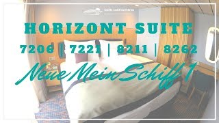 Mein Schiff 1 Horizont Suite MITTIG  7206  7221  8211  8262 [upl. by Mafalda]