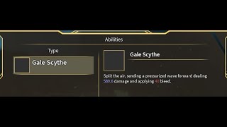 How to get Gale Scythe  Showcase Roblox Derelict [upl. by Adeuga539]