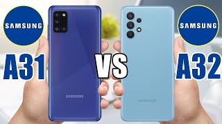 Samsung Galaxy A31 vs Samsung Galaxy A32 [upl. by Assyli695]