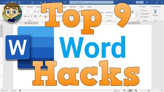 Top 9 Microsoft Word Hacks [upl. by Haroppiz]