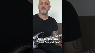 Heart Shaped Box  Nirvana  TABS Tutorial  Dr Guitar [upl. by Ahseat568]