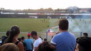 CataniaEquipe Sicilia la contestazione dei tifosi [upl. by Yrdua80]