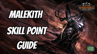 Malekith Skill Point Guide  Total War  Warhammer 3 [upl. by Keri]