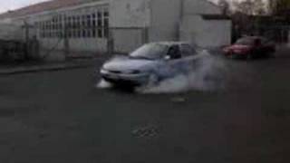 Ford Mondeo 25 RS V6 Burn out [upl. by Eeram]