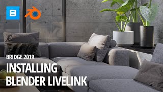 Installing the Blender 28 Live Link  Quixel Bridge 2019 [upl. by Ramar]