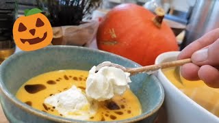 Herbstliche Genüsse 🍂 Kürbiscremesuppe  Rezept und Zubereitungstipps [upl. by Assirram397]