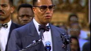 Louis Farrakhan The Pain of Being a Black Man in White America Part 1 [upl. by Nagam]