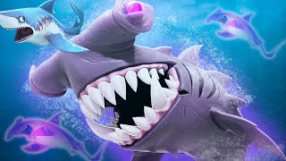 NEW EVOLVED HAMMERHEAD SHARK  DARKHAMMER  Hungry Shark Evolution  Part 7  Pungence [upl. by Amaerd589]