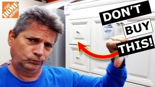 Home Depot How To Avoid Vanity Scams  How Not To Buy Vanity [upl. by Marcelle]