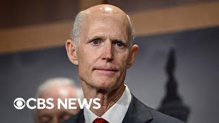 Sen Rick Scott denounces antiPuerto Rico comment at Trump rally [upl. by Manvell]