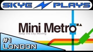 Mini Metro 1 ►London 2000 Strategy and Tips◀ 1080p 60 FPS Gameplay PC Mac IOS Android [upl. by Yusem543]