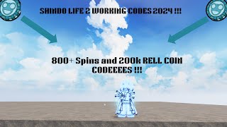 NEW ALL WORKING CODES FOR SHINDO LIFE IN 2024 ROBLOX SHINDO LIFE CODES [upl. by Saxet]