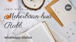 MEHERBAAN HUA RABB  BANG BANG  ROMANTIC LOVE WHATSAPP STATUS  HRITHIK ROSHAN amp KATRINA KAIF [upl. by Haem]