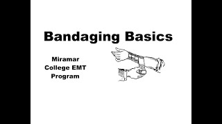 Bandaging Basics [upl. by Gault]