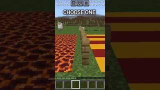 Choose one shorts trending minecraft shortsfeed gaming subscribe [upl. by Clementina218]