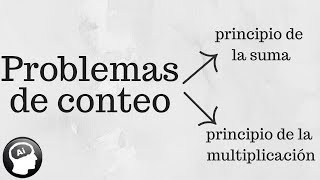 Técnicas de conteo principio de la suma principio de la multiplicación [upl. by Aevin]