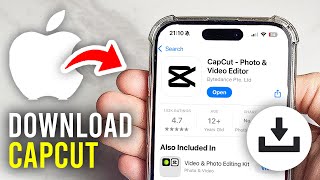 How To Download CapCut On iPhone  Full Guide [upl. by Ailegnave209]