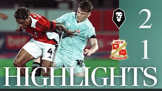 Match Highlights Salford City vs Swindon Town [upl. by Hameean874]