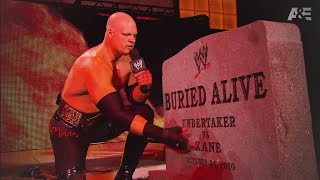 Undertaker and Kane recall their harrowing Buried Alive Match AampE WWE Rivals Undertaker vs Kane [upl. by Llenram]