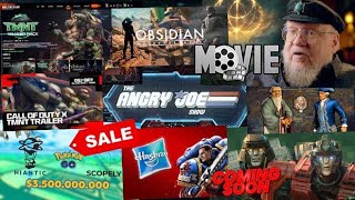 AJS News Niantic to Sell Pokemon GO GRRM passes on Elden Ring Movie New Hasbro Game TMNT in COD [upl. by Swithin]