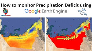 How to monitor Precipitation Deficit using Google Earth Engine  CHIRPS [upl. by Alegnaoj]