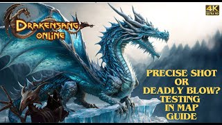 Drakensang Online  Precise Shot or Deadly Blow Testing in Map  Guide  Drakensang  Dso  mmorpg [upl. by Hutchings731]