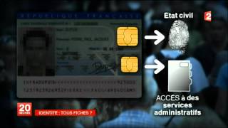 Cartes didentité biometriques  Fichage universel [upl. by Cower]