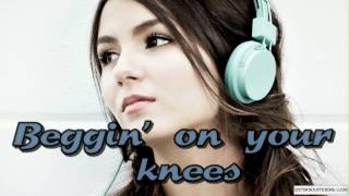 Victorious  Beggin On Your Knees ORIGINAL lyrics description [upl. by Xever132]