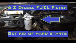 62 Diesel SpinOn Fuel Filter Conversion [upl. by Acinor]