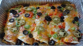 Vegetarian Enchiladas • Tasty Mexican Dish • Sangeetas World [upl. by Ardnohs]