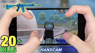 New Update Godzilla vs Kong  iPhone 8 Pubg 4 Finger Claw Gyroscope  PUBG MOBILE [upl. by Schild]