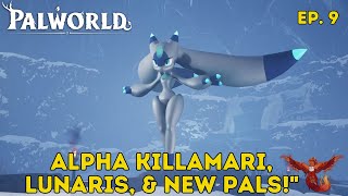 Palworld  Ep 9 ⚔️ Alpha Killamari Showdown 🐾 Black Market amp Hatching Eggs  Beegarde Battle [upl. by Rafaellle]