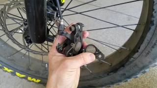 Replacing the RadRover eBike brake pads [upl. by Foah840]